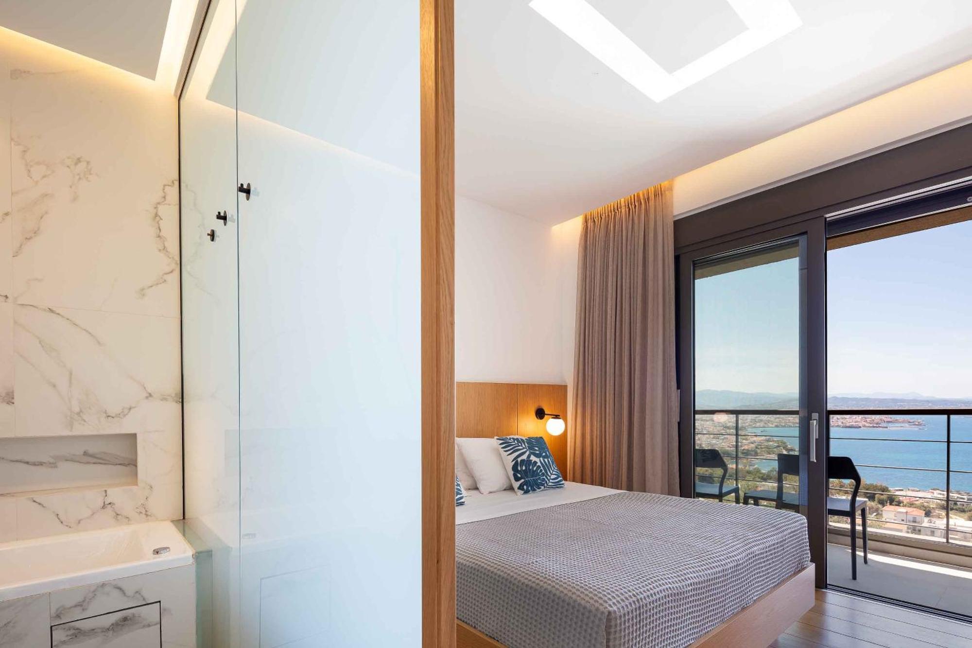 Omnia Luxury Villas - "Heated" Pools & Breathtaking Seaviews! La Canée Extérieur photo