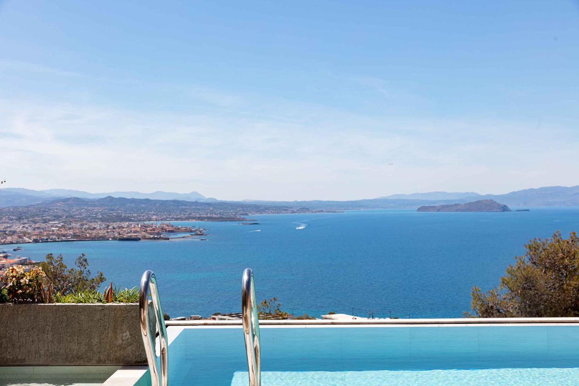 Omnia Luxury Villas - "Heated" Pools & Breathtaking Seaviews! La Canée Extérieur photo