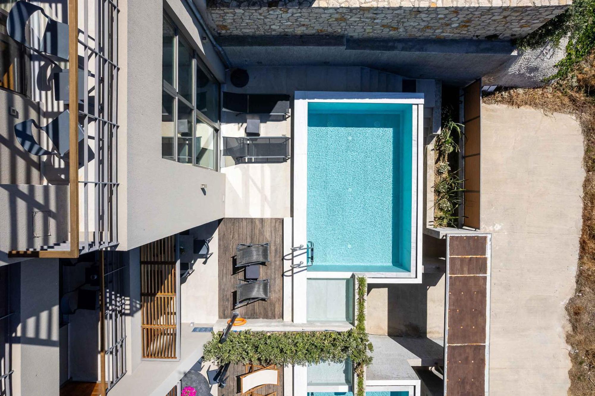 Omnia Luxury Villas - "Heated" Pools & Breathtaking Seaviews! La Canée Chambre photo
